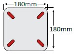 boat seat mounting pattern