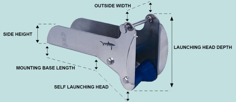 SARCA Stainless Steel Bow Sprit